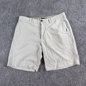 J.Crew Gramercy Shorts Men's‎ 33 Light Green Classic Fit Minimalist Preppy Chino